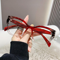 Lunettes de vue carrées tendance unisexe grande taille, montures optiques colorées à motif uni, classiques et durables, avec diamants, pour la lecture