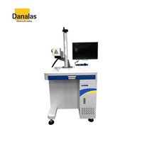 Machine de marquage laser CO2 électrique Groupe de marquage statique DANA avec matériau d'emballage en bois