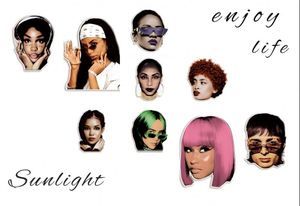 Ciondoli di scarpe in acrilico popolare malvagio per Halloween Horror cacciatore di demoni ciondoli all'ingrosso Anime Cartoon scarpe fibbia decorazione - Product Image 3