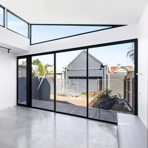 Porte coulissante de <span class=keywords><strong>balcon</strong></span> en alliage d'aluminium robuste, insonorisée, isolante thermique, cloison en verre pour salon, porte coulissante, joint de fenêtre - Product Image 4