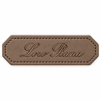 Étiquettes en cuir gaufré personnalisées pour vêtements, jeans, chapeaux, logo personnalisé, patchs en cuir PU, étiquettes à coudre OEM