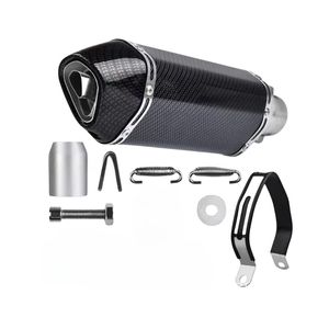 Pot d'échappement hexagonal modifié pour moto, silencieux à grande fleur, accessoires pour scooter - Product Image 5