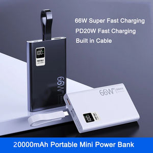 Banque de puissance intelligente portable <span class=keywords><strong>compatible</strong></span> PD + QC 20W + 22.5W certifiée KC 30000mah 20000mah Station d'alimentation multi-appareils à charge rapide - Product Image 2