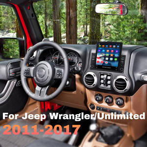 Stereo per Auto con Schermo Gigante da 9,7 Pollici per Jeep Wrangler <span class=keywords><strong>Unlimited</strong></span> 2011-2017, 32GB Carplay, Disponibile, Pagamento e Spedizione Effettuati - Product Image 1