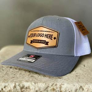 Custom 6 Panel 112 Richardson Trucker Hat <b>Snap</b> Back Plain Trucker <b>Cap</b> Gorras Mesh 3d Embroidered Trucker Hat - Product Image 4