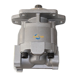 Chargeuse sur pneus Pompe triple pilote WA300L-1 WA320-3 705-55-24130 Pompe hydraulique à engrenages à 3 étages pour remplacement Komatsu - Product Image 2