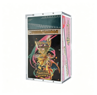 Boîtier magnétique en acrylique N52 résistant aux UV à 99 %, lot de 10, anglais, Ascended Heroes Booster Bundle, boîtier de présentation en acrylique