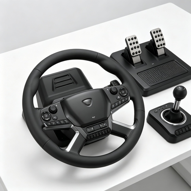 Professional Experience Game Racing Wheel with Car Racing Steering Wheel for Standardized Simulation and High End Game Feeling