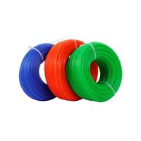 Fil de nylon rond de 1,6 mm x 100 m pour débroussailleuse, coupe-herbe, accessoires pour outils de désherbage, fil pour tondeuse à gazon