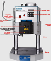 Machine de poinçonnage électrique haute précision SHUNTAIKEJI ST-CDD4-3.0T avec moteur de 1,5 kW 220 V pour le poinçonnage de tôles métalliques