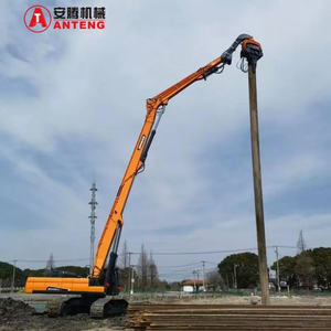 Гидравлический вибромолот ANTENG V700 с насосом и двигателем для экскаваторов 60-70 тонн – для ограждений ферм и дорожных ограждений - Product Image 5