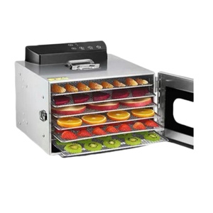 <b>Dehydrated</b> Food <b>Machine</b> Stainless Steel Preminium Vegetable Meat Beef Fruit Dryer Banana Strawberry 10 Trays <b>Dehydrator</b> Fruit Dr - Product Image 1