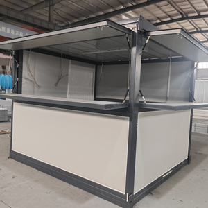 Conteneur de 10 pieds, 20 pieds, café-restaurant, restauration rapide, mini boutique éphémère, cafés, boutique mobile en conteneur - Product Image 1