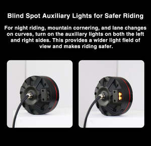 Luz de motocicleta JPAD J5S 6 colores halo alto brillo foco Amarillo Blanco 180W LED faro antiniebla para <span class=keywords><strong>BMW</strong></span> <span class=keywords><strong>1200</strong></span> Gs - Product Image 4