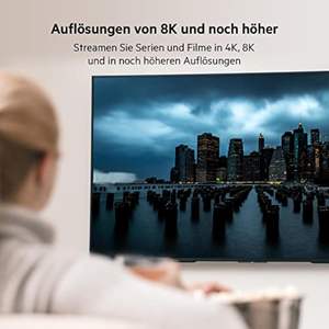 Câble Ultra Haute Vitesse pour <span class=keywords><strong>HDMI</strong></span> 2.1 4K pour <span class=keywords><strong>Dolby</strong></span> <span class=keywords><strong>Vision</strong></span> HDR Haute Qualité Slim 2.1 Ultra Mince pour <span class=keywords><strong>HDMI</strong></span> pour HDTV et Projecteur - Product Image 6