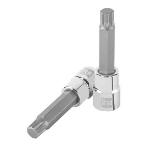 BOX 6 Douilles longues à pointe Bristol M14, entraînement 1/2'', TRUPER - Product Image 1