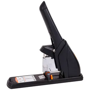 Deli 0383 stapler החובה גדולה כבד מעובה משרדית stapler-חוסך כריכה עבה עד 210 עמודים כבדים-שכבת עבה