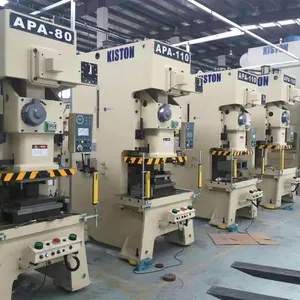 Araç araba lisansı numarası plaka JH21 güç basın yapma makinesi CNC mekanik sağlanan delme makinesi çelik malzeme