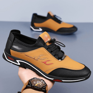 New Light Luxury Leisure Sports Soft Soled Breathable Travel <strong>Shoe</strong> Leisure Cross Border Wholesale Foreign Trade Leather <strong>Shoes</strong> - Product Image 1