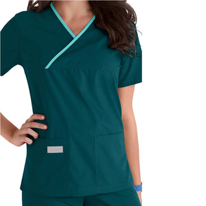 Conjuntos de Uniformes Médicos Unisex Elegantes - Tela de Punto 100% Algodón para Uso Hospitalario - Product Image 4