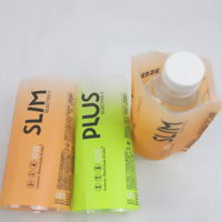 Étiquettes thermorétractables personnalisées en PVC PET pour bouteilles en plastique, étiquettes thermorétractables imprimées avec clarté