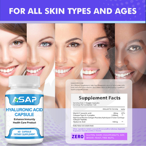 OEM Acide hyaluronique Soins de la peau Supplément de collagène Rétinol Capsule d'acide hyaluronique de collagène - Product Image 2