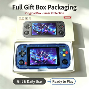 NEW R40S <b>Retro</b> Handheld <b>Game</b> <b>Console</b> Linux System 4 Inch IPS Screen <b>Portable</b> Pocket Video Player Wi-Fi 10000 <b>Games</b> Kid Gift - Product Image 4