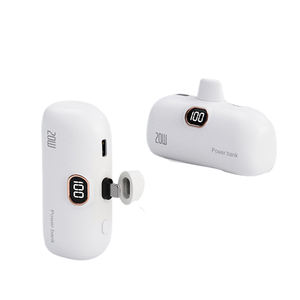 KC BSMI Promotion Mini <span class=keywords><strong>Batterie</strong></span> <span class=keywords><strong>Externe</strong></span> 5000mAh en PVC à Charge Rapide avec Support Téléphone, Chargeur Portable au Design <span class=keywords><strong>Petite</strong></span> Capsule pour <span class=keywords><strong>iPhone</strong></span> - Product Image 1