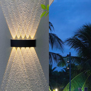 Lámpara de Pared LED de Doble Cabezal IP65 de Acero Inoxidable para Uso en Interiores y Exteriores, Paredes Exteriores, Hoteles, Patios; Iluminación Superior e Inferior - Product Image 2