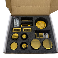 Accessoires de quincaillerie pour porte coulissante en acier inoxydable, modernes, durables, étanches, installation facile par vis, pour salle de bain, prix usine