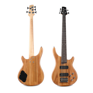 Nhà Máy Bán Buôn 43 Inch 5-<span class=keywords><strong>String</strong></span> Điện <span class=keywords><strong>Bass</strong></span> Guitar-Rắn Maple Cổ Kết Nối Cơ Thể Chrome Phần Cứng - Product Image 6