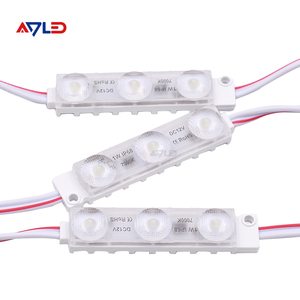 Module lumineux haute luminosité 3LED DC 24V 7000K 1W étanche IP68 pour enseigne publicitaire - Product Image 4