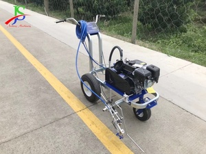 Petit équipement de marquage routier portable, machine de marquage routier à pulvérisation à froid multifonctionnelle, adaptée aux parkings souterrains - Product Image 3