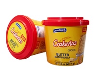 Iml contenants à biscuits ronds en plastique jetables de 5,2 L avec poignée injection pp récipient à biscuits de 125 gallons seau à fissure
