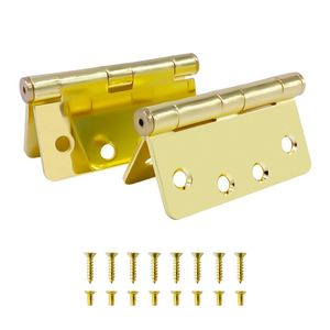 Mini Charnière de Porte Automatique à Ressort, Quincaillerie Métallique Auto-Fermante pour Armoires et Placards, Idéale pour Salle de Bain - Product Image 5