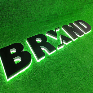 3D <strong>Signage</strong> Backlit Letter Led Sign Outdoor 3d logo Business Sign 3d Letters Custom Led Backlit Sign logo <strong>Signage</strong> - Product Image 1