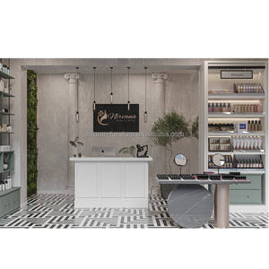 Mobilier de magasin de cosmétiques Offre Spéciale comptoir de maquillage moderne armoire de soins de la peau attrayante belle étagère murale de magasin de cosmétiques à vendre - Product Image 1