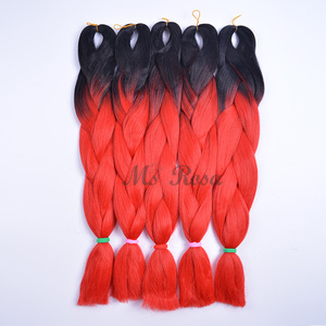 Sintetico Yaki Ombre Intrecciare I Capelli Pre Allungato Espressione Treccia Super Jumbo Per Estensione Dei Capelli Africano - Product Image 3
