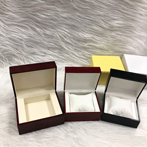 Factory Direct Custom Classic <b>Small</b> size wooden watch <b>box</b> with leather lining for man,Custom logo and color for the watch <b>box</b> - Product Image 5