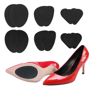 2 pièces de protège-<span class=keywords><strong>semelles</strong></span> autocollants pour talons hauts, coussinets en caoutchouc antidérapants, <span class=keywords><strong>semelles</strong></span> intérieures <span class=keywords><strong>antidérapantes</strong></span> pour l'avant-pied, autocollants pour talons hauts, tapis antidérapants pour chaussures - Product Image 6