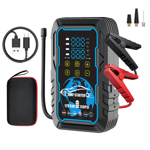 22200mWh Portable Jump Starter With Air Compressor Car <strong>Battery</strong> <strong>Booster</strong> Power Bank Charger <strong>Battery</strong> Pack With Tyre Air Pump - Product Image 1