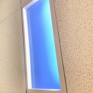 Tự nhiên nhân tạo Skylight 80 Wát vuông thông minh phẳng <span class=keywords><strong>LED</strong></span> bảng điều chỉnh cho chiếu sáng văn phòng - Product Image 3