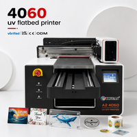 Tiffan A2 4060 UV vlakbed telefoonhoesjesprinter voor thuisgebruik I3200 automatische golfbalprinter UV 4060 printmachine