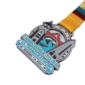 Trofeos Deportivos Personalizables al por Mayor, Medallas de Metal 3D para Maratón, Fútbol, Deportistas y Equipos, Fundición en Aleación de Zinc - Product Image 2