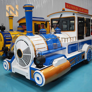 Train touristique sans rails de qualité supérieure avec moteur Cummins 62p, idéal pour parcs d'attractions, <span class=keywords><strong>prix</strong></span> usine - Product Image 2