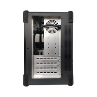Upturn 15.6 pouces en alliage d'aluminium écran tactile Portable robuste serveur étui pour ordinateur portable ventilateur puissantes capacités d'expansion forme ATX