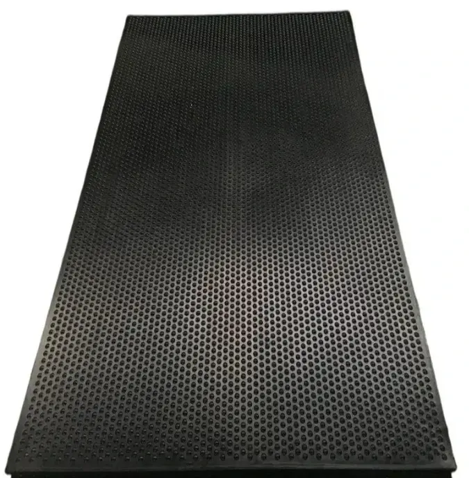 Customized factory Direct Livestock Rubber Cowshed Mat 12mm 17mm Black Horse Livestock Rubber Mat
