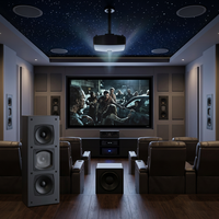 Enceintes de scène haute puissance, idéales pour les systèmes audio lors de fêtes, dans les bars, sur les scènes et dans les cinémas. Système audio de niveau professionnel