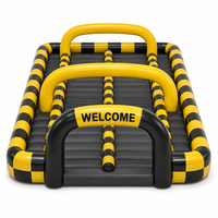 Pista de Carreras Inflable de PVC para Uso en Exteriores, Hogar y Comercial FUN BOUNCE