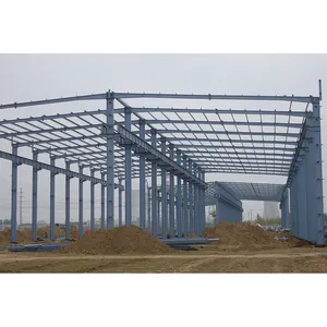 Metal Frame Building Steel Fabrication Structure Metal Workshops For Sale